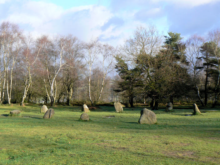 Nine Ladies Stone Circle