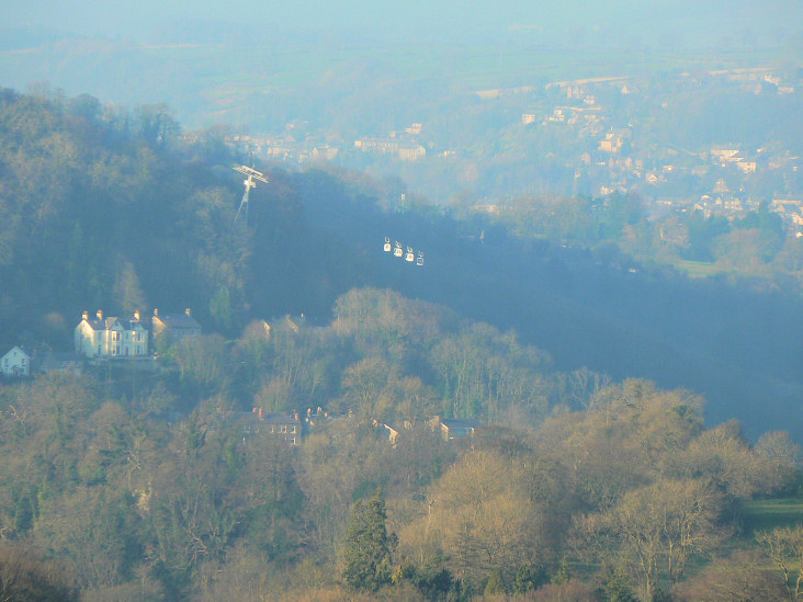 Heights of Abraham cable cars