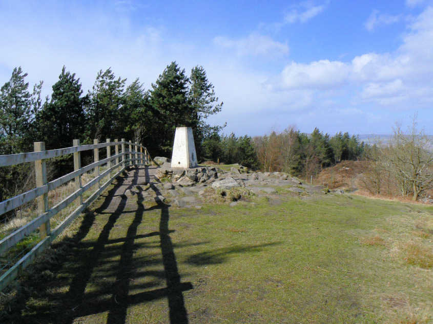 Bolehill's summit