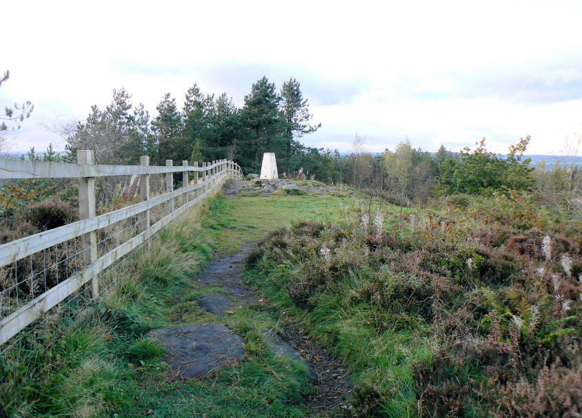 Bolehill East trig