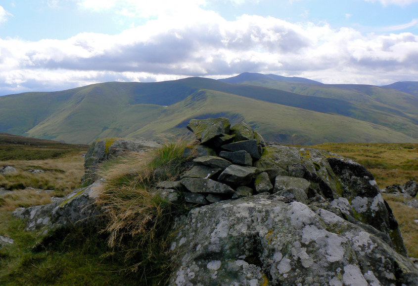 Round Knott's summit