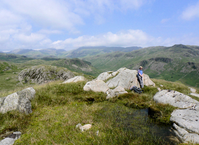 Goat Crag's summit