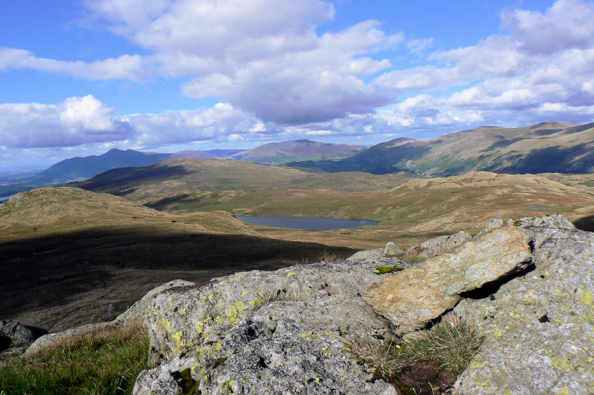 High Saddle's summit