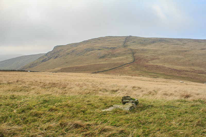 Little Yarlside's summit cairn